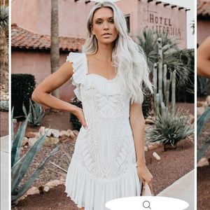 vici dolls bouquet toss dress M